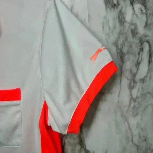 SLAZENGER Quarter Button Up Short Sleeve Pullover Golf Top Women's Size XS - Picture 3 of 5